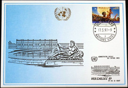 UNO GENF 1997 Mi-Nr. 281 Blaue Karte - Blue Card - Briefe U. Dokumente