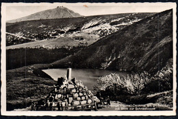 F9516 - Donat Denkmal Schneekoppe Riesengebirge Schlesien - Foto W. Müller - Schlesien