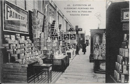EXPOSITION DE CLERMONT-FERRAND 1910 - Une Allée Du Palais Des Industries Diverses - Esposizioni