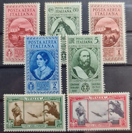 ITALY / ITALIA 1932 - MLH - Sc# C35-C39, CE1, CE2 - Complete Set! - Nuovi