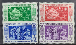 NOUVELLES-HÉBRIDES 1956 - MLH - YT 167-170 - Complete Set! - Neufs