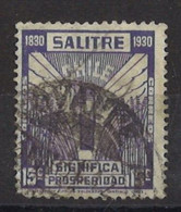 CILE 1930 N. 176 - 15 Cent. Violetto Usato - Chile