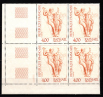 FRANCE  1983 - BLOC DE 4 TP Y.T. N° 2264 - COIN DE FEUILLE NEUFS** /W299 - Unused Stamps