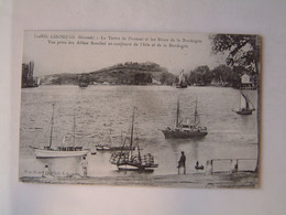 10A 112 CPA - 33 LIBOURNE - LE TERTRE DE FRONSAC ET LES RIVES DE LA DORDOGNE, VUE PRISE DES ALLEES SOUCHET AU CONFLUENT - Libourne