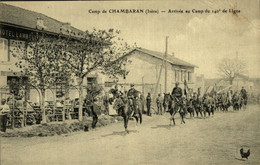 I1508 - Camp De CHAMBARAN - D38 - Arrivée Au Camp Du 140e De Ligne - Manoeuvres