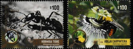 ARGENTINA, 2022, MNH, MERCOSUR, INSECTS, ANTS,BEES,  2v - Bienen