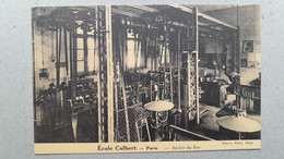 CPA - 75 - PARIS - Ecole Colbert - Atelier Du Fer - Scuole