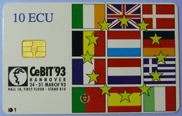 UK - Great Britain - Smartcard Demo For CeBIT'93 - 500ex - SMA004 - Mint - Sonstige & Ohne Zuordnung