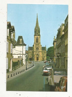 Cp , Automobiles ,Citroen 2 CV.....Moselle ,57,MOYEUVRE-GRANDE ,la Rue GRAMMONT , Voyagée 1989 - Voitures De Tourisme