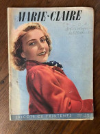 Marie*Claire. Tricots De Printemps N°162/ 5 Avril 1940 - Autre Magazines