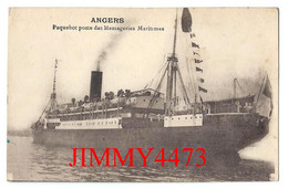CPA - ANGERS  - Paquebot Poste Des Messageries Maritimes En 1923 - Edit. H. Grimaud à Marseille - Piroscafi