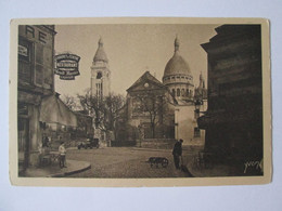 France-Paris/Montmartre:Cabaret Du Tertre,Restaurant Grand Marnier Liovor,carte Postale Non Circule Vers 1921 - Arrondissement: 19