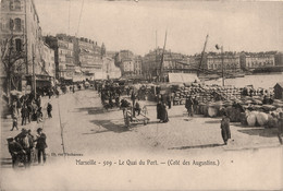 Marseille * Le Quai Du Port * Côté Des Augustins - Alter Hafen (Vieux Port), Saint-Victor, Le Panier