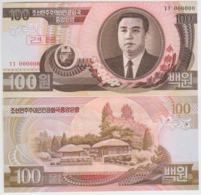 Korea North 100 Won 1992 Pick 43cS UNC 0000000 - Korea, North