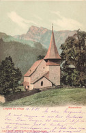 L'Eglise Du Village Rossinières  1901 - Rossinière