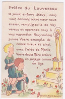 IMAGE PIEUSE RELIGIEUSE - PRIERE DE LOUVETEAU - SCOUT - Devotion Images