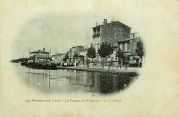 Martigues * Le Canal Du Pontet * Les Quais * Bateaux - Martigues