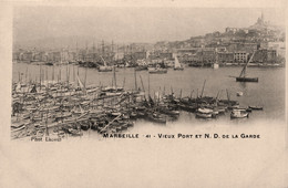 Marseille * Vue Sur Le Vieux Port Et Notre Dame De La Garde - Vecchio Porto (Vieux-Port), Saint Victor, Le Panier