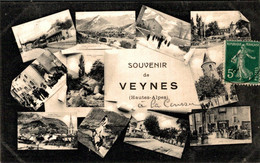N°95062 -cpa Souvenir De Veynes -multivues- - Greetings From...