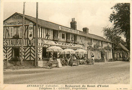 Annebault * Route Et Façade Restaurant Du Rouet D'Yvetot , GUERRY Propriétaire * Débit De Tabac Tabacs - Sonstige & Ohne Zuordnung