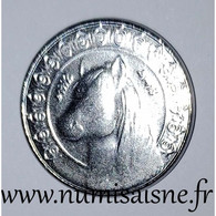 ALGERIE - KM 128 - 1/2  DINAR 1992 - AH 1413 - Cheval - SPL - Algeria