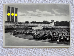 Deutsche Reich III.Reich 3.Reich Postkarte Wehrmacht Propaganda Nürnberg Reichsparteitag Feld ORIGINALE Gelaufen - Cartas