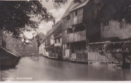 W4103- FORCHHEIM RIVER BANKS, HOUSES, BRIDGE - Forchheim