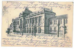 RO 01 - 15112 IASI, University, Romania - Old Postcard - Used - 1905 - Romania