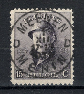 BELGIE: COB 169 MOOI GESTEMPELD. - 1919-1920  Cascos De Trinchera