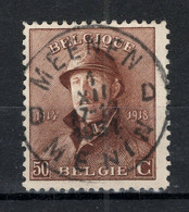 BELGIE: COB 174 MOOI GESTEMPELD. - 1919-1920  Cascos De Trinchera