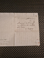 LETTRE DE RAMBOUILLET 1753 POUR LAGNY - ....-1700: Précurseurs