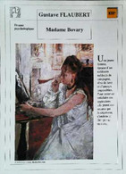 ► CPSM Fiche Litterature Gustave Flaubert Madame Bovary  Femme à Sa Toilette Berthe Morisot - Didactische Kaarten