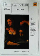 ► CPSM Fiche Litterature Gustave Flaubert Trois Contes  Salomé Recevant Tête De Saint Jean Baptiste  B Luini - Didactische Kaarten