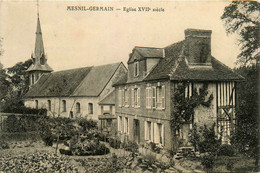 Mesnil Germain * Vue Sur L'église Du XVIIème Siècle * Villa - Other & Unclassified