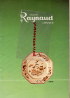 87- LIMOGES- RARE CATALOGUE PORCELAINE PORCELAINES RAYNAUD - SAKAI- 1984 - Limousin