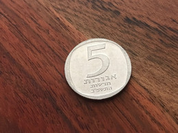 Münze Münzen Umlaufmünze Israel 5 Neue Agorot 1982 - Israel