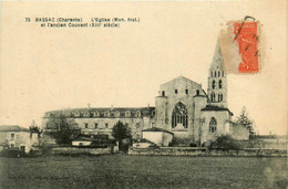 Bassac * Vue Sur L'église Et L'ancien Couvent De La Commune - Autres & Non Classés