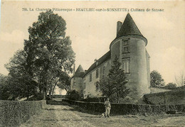 Beaulieu Sur La Sonnette * Le Château De Sansac * Chasseur Chasse Fusil - Andere & Zonder Classificatie