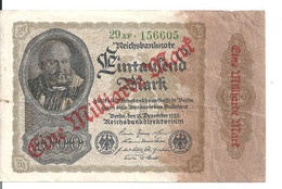 ALLEMAGNE 1 MILLIARD MARK 1923 VF P 113 - 5 Millionen Mark