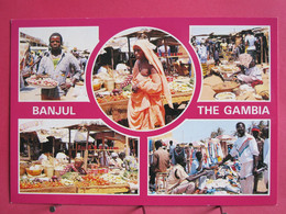 Visuel Très Peu Courant - Gambie - Gambia - Banjul - Market Scenes - R/verso - Gambia