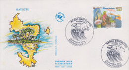 Enveloppe  FDC  1er  Jour    MAYOTTE    Mamas  Brochettis    2004 - Altri & Non Classificati