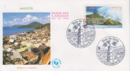 Enveloppe  FDC  1er  Jour    MAYOTTE    Baie  De  Sada    2004 - Autres & Non Classés