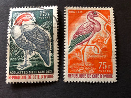 Cote D'Ivoire Timbres 239 Et 242 Oblitérés - Costa De Marfil (1960-...)