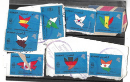 Kuwait 1991 Liberation 1991 Stamps Used. - Kuwait