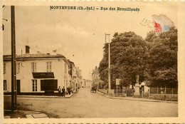 Montendre * La Rue Des Brouillauds - Montendre
