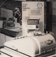 Commerce - Magasin - Photographie - Publicité Spar - Transistor Machine à Calculer - Chocolat - Negozi