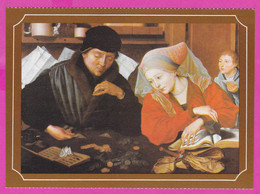 278527 / Leuven, Belgium Painter Art Quentin Matsys - The Moneylender And His Wife 1514 Coins Munzen Monnaies PC - Coins (pictures)