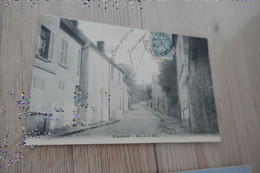 Delcampe - CPA 95 Val D'Oise Viarmes Rue De La Gare - Viarmes