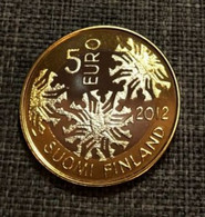 Finland 2012 Coin 5 Euro The Nordic Nature - Winter KM#186 - Finland