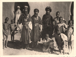 Gao * Types Du Désert * Enfants Et Guerriers ? * éthnique Ethnic Ethno Mali * Photo Ancienne - Mali